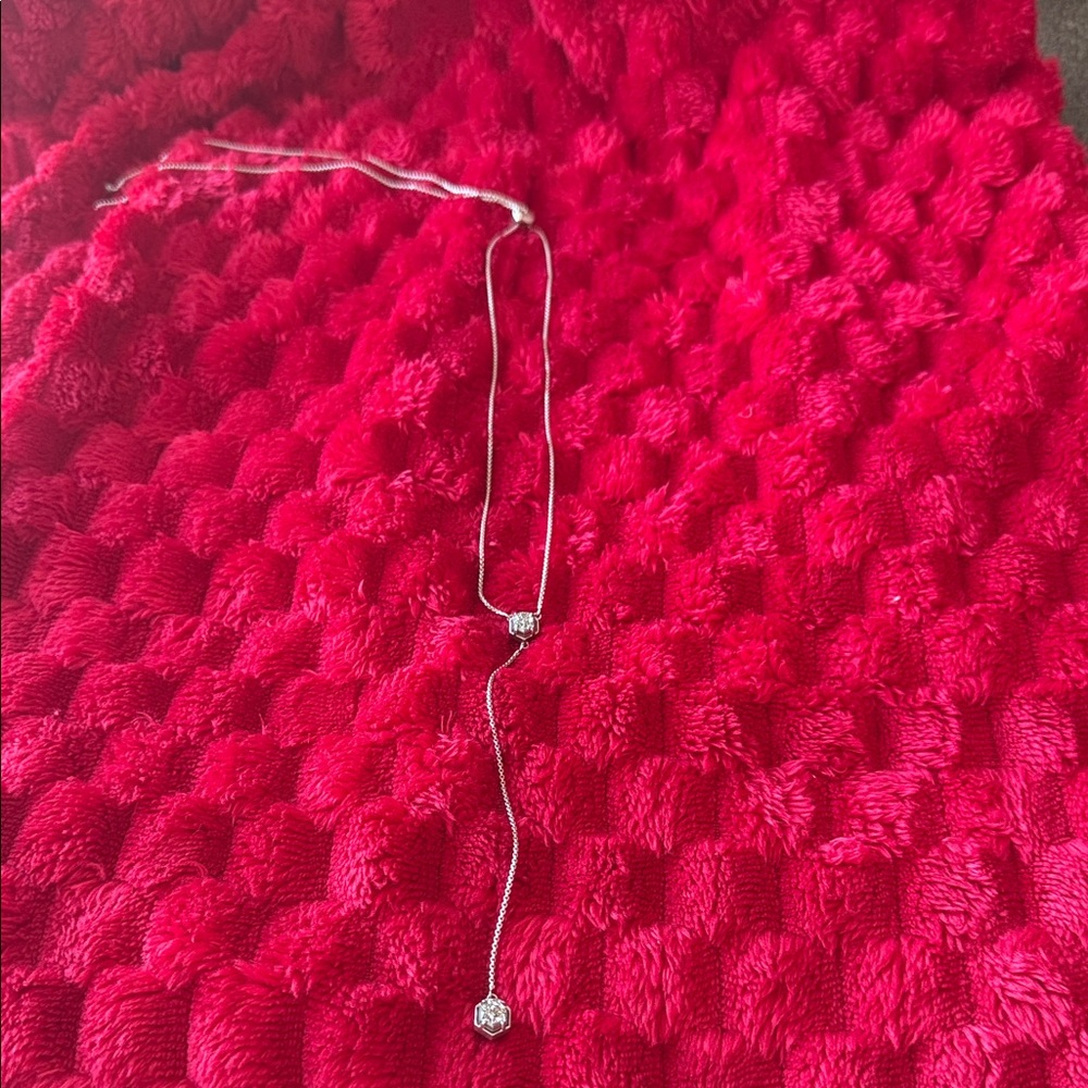 Kendra Scott Elegant Silver Necklace
